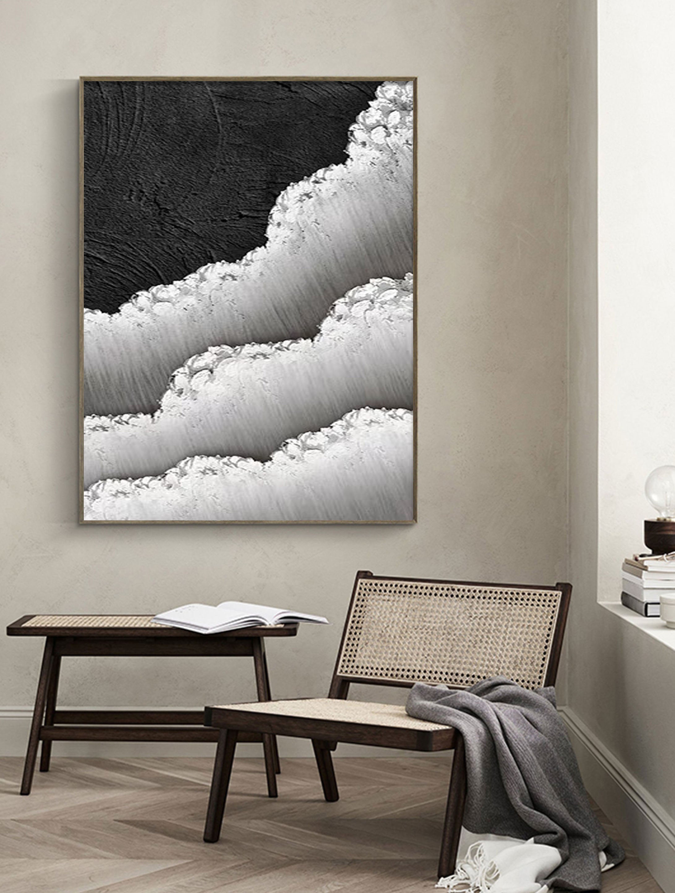 Minimalist Zen Canvas Painting #MZ046